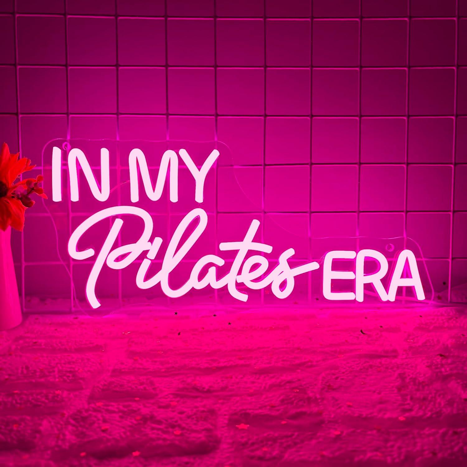 In My Pilates Era Neon Sign Di - đánh giá và giá Home Gym Neon Sign