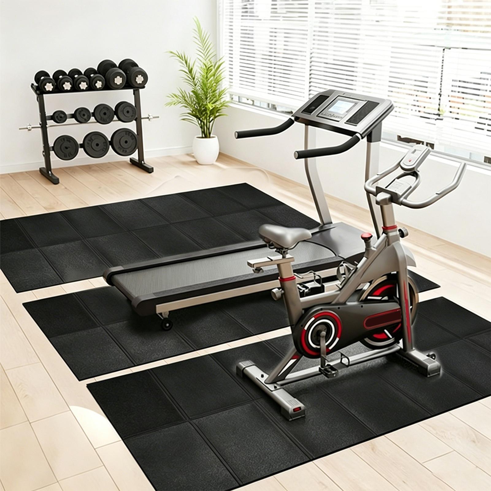 Treadmill Mat Vibration Absorb - đánh giá và giá Leg Home Gym Workout