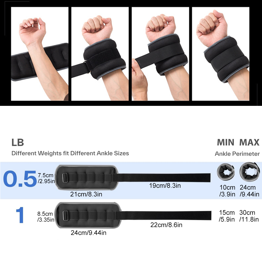 1Pair Wrist Weights, Ankle Wei - đánh giá và giá Leg Home Gym Workout