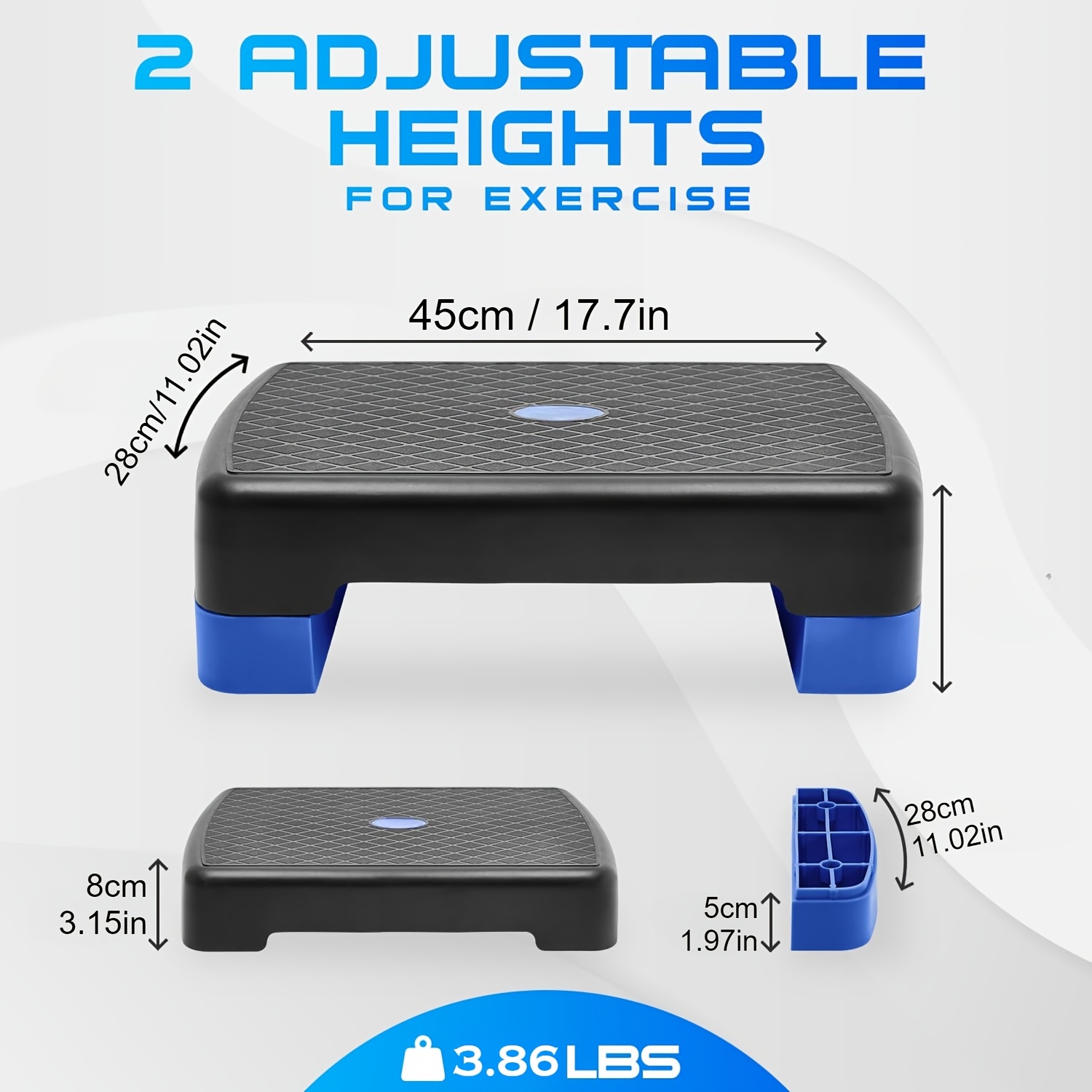 Height Adjustable Aerobic Step - đánh giá và giá Leg Home Gym Workout