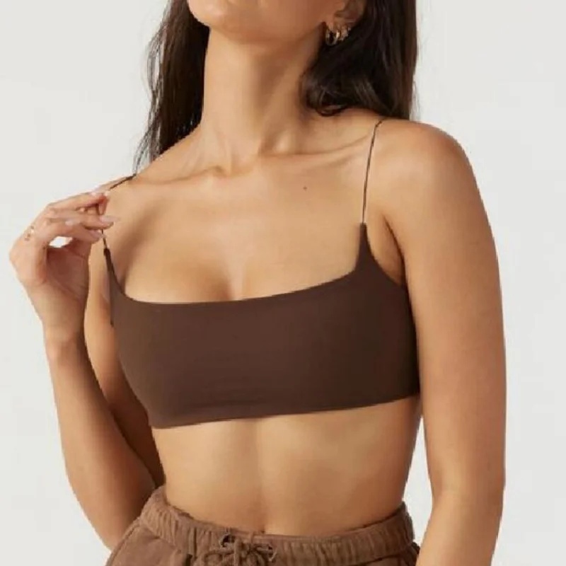 FUBEIKE Girl Brown Sports Bra  - đánh giá và giá Home Gym Yoga