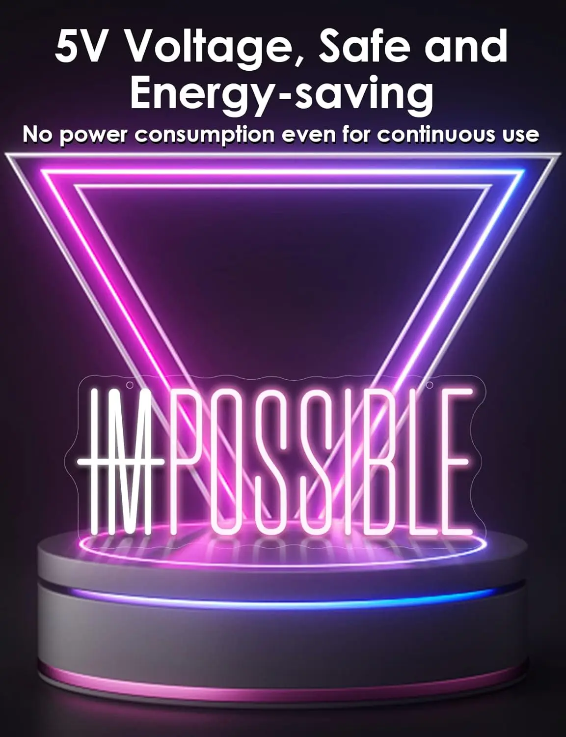 I'm Possible Neon Sign Party D - đánh giá và giá Home Gym Neon Sign